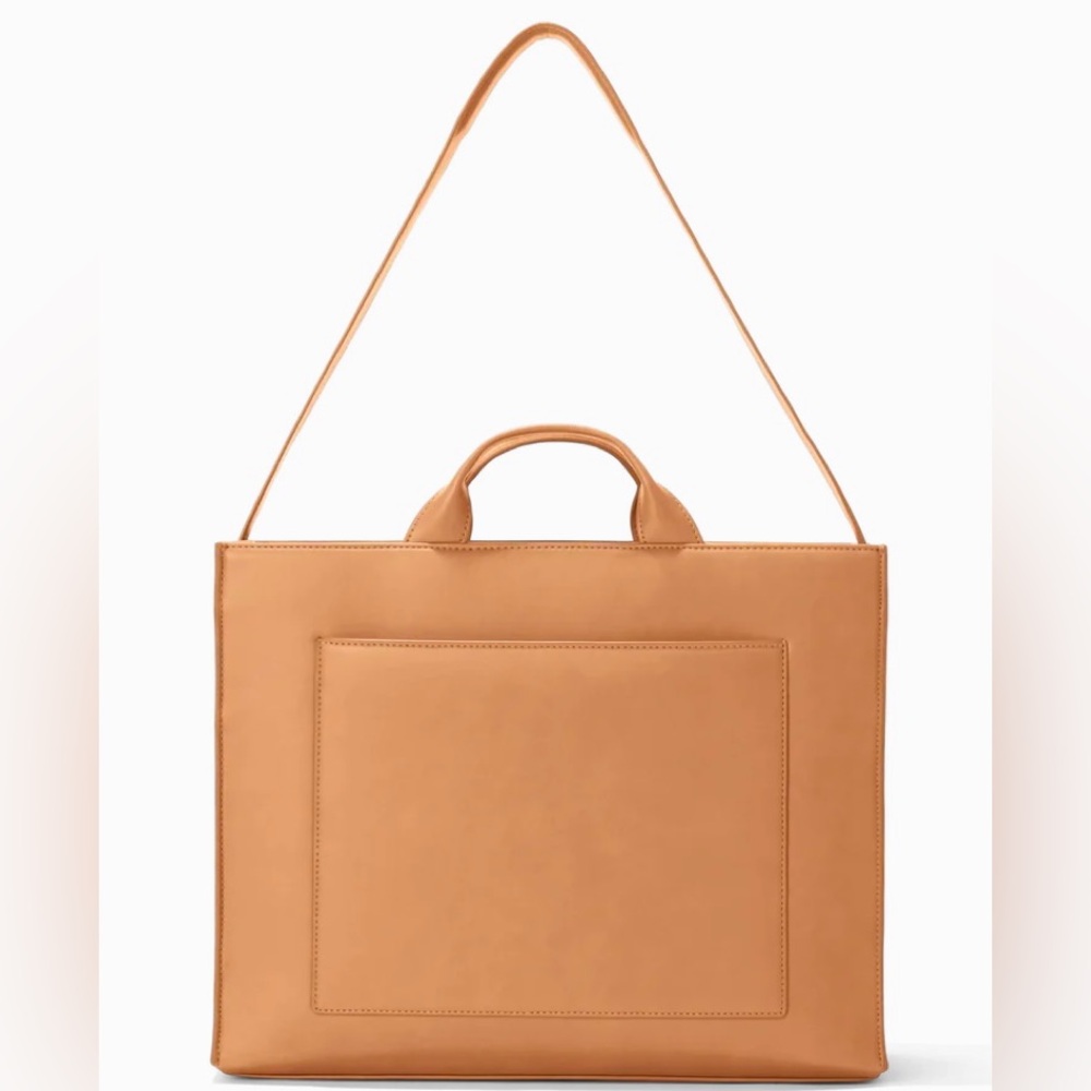 Dagne Dover Vegan Leather Daily Tote Laprop Bag - Excellent Condition